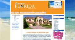 Desktop Screenshot of discoverfloridamagazine.com